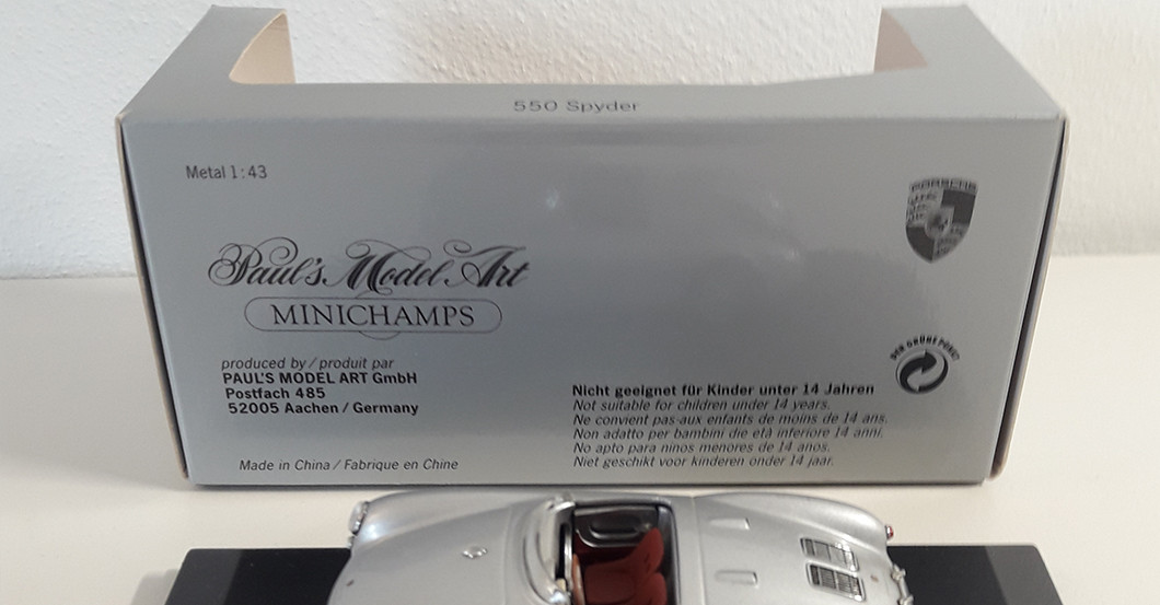 Porsche 550 Modell   Porsche 550 Modell