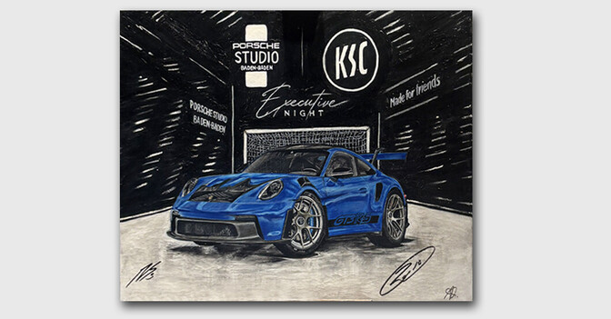 Porsche Gemälde 