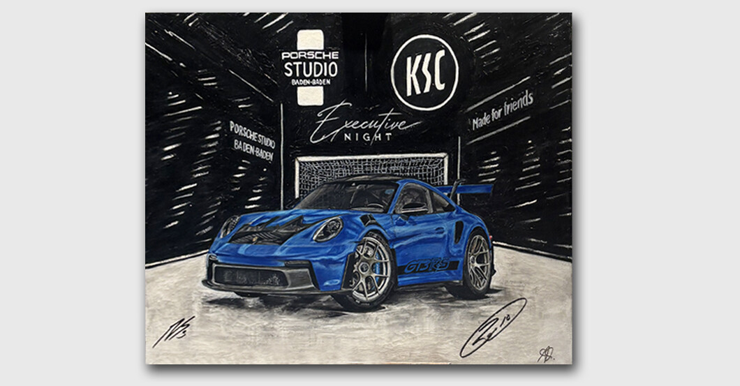  Porsche Gemälde 
