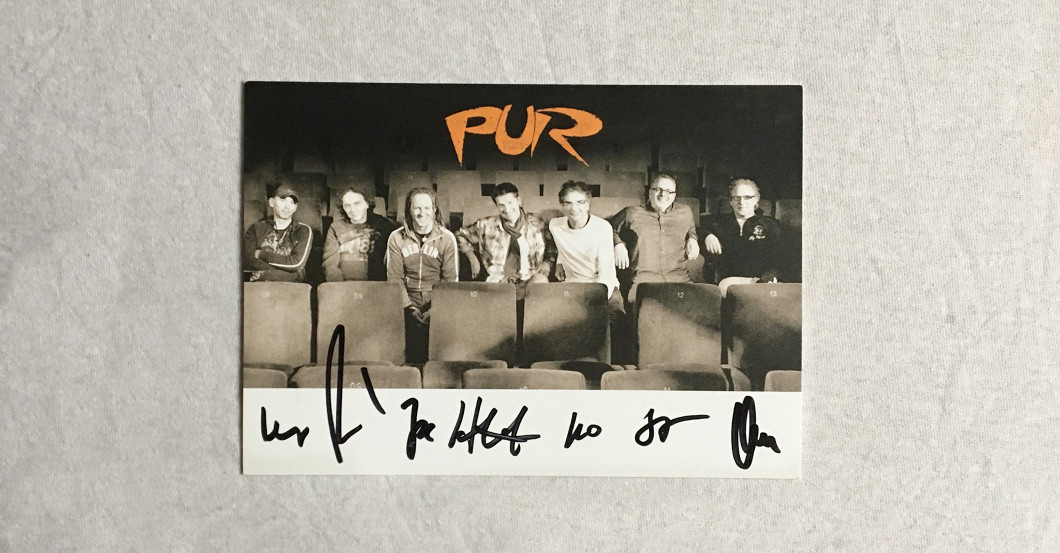  Poster PUR signiert 