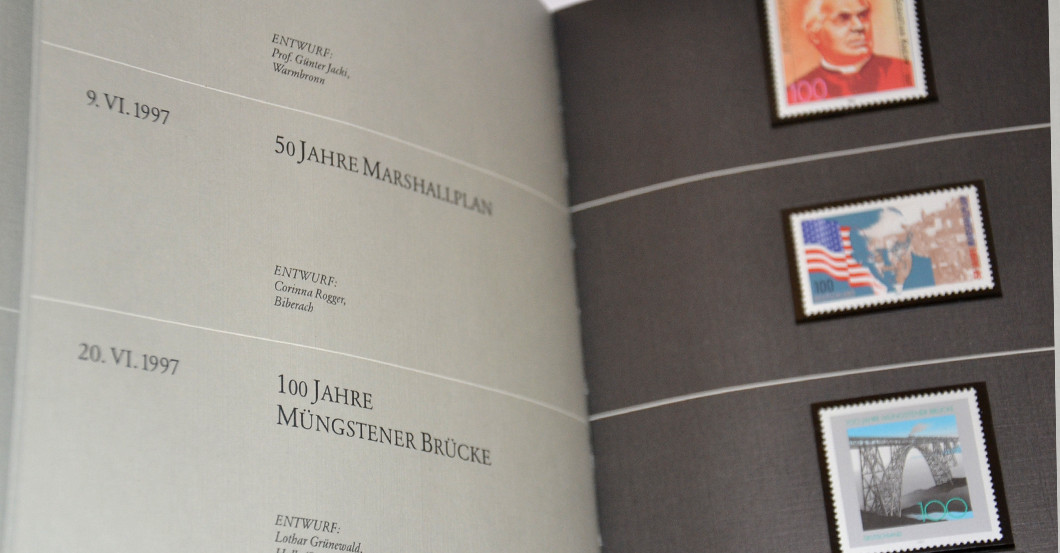 Postwertzeichen Waigel   Postwertzeichen Waigel