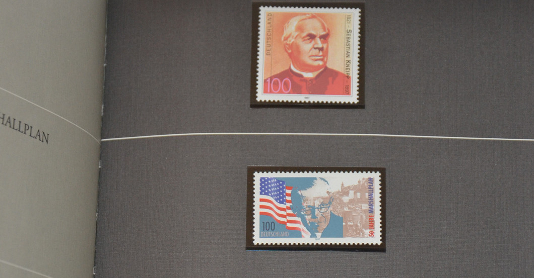 Postwertzeichen Waigel   Postwertzeichen Waigel