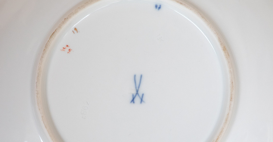 Prunkschale von Meissen    Prunkschale von Meissen