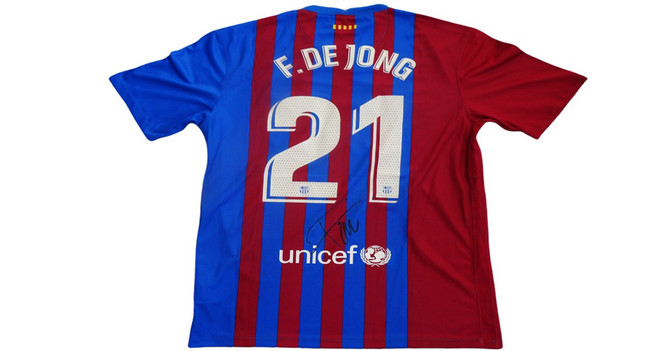 PSG Trikot de Jong    PSG Trikot de Jong