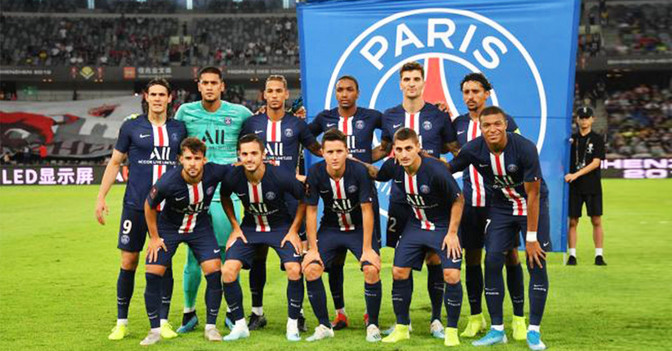  PSG Trikot teamsigniert 