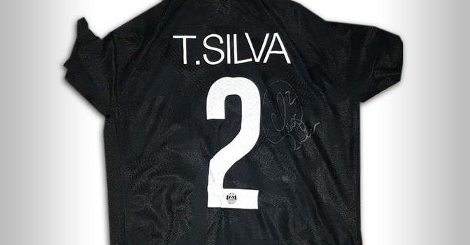 PSG Trikot Thiago Silva   PSG Trikot Thiago Silva