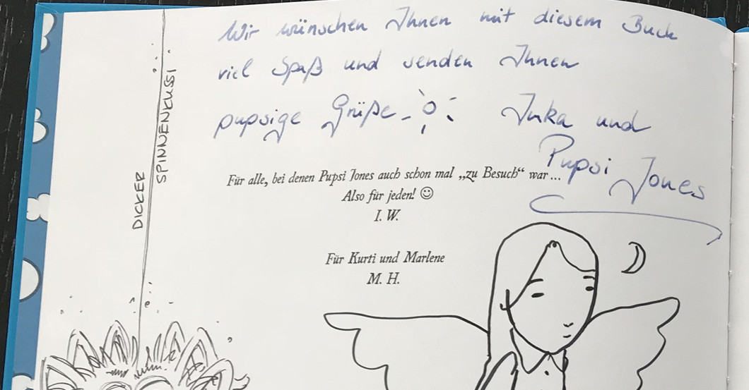  Pupsi Jones signiert 