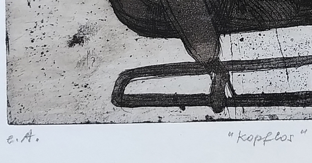 Raschke Grafik Kopflos   Raschke Grafik Kopflos