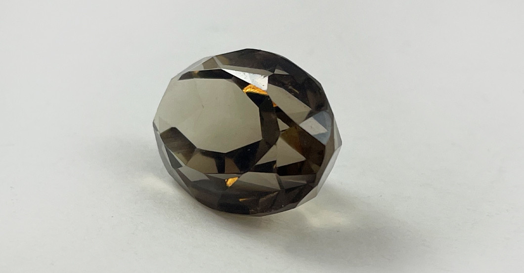  Rauchquarz 28,68ct oval 