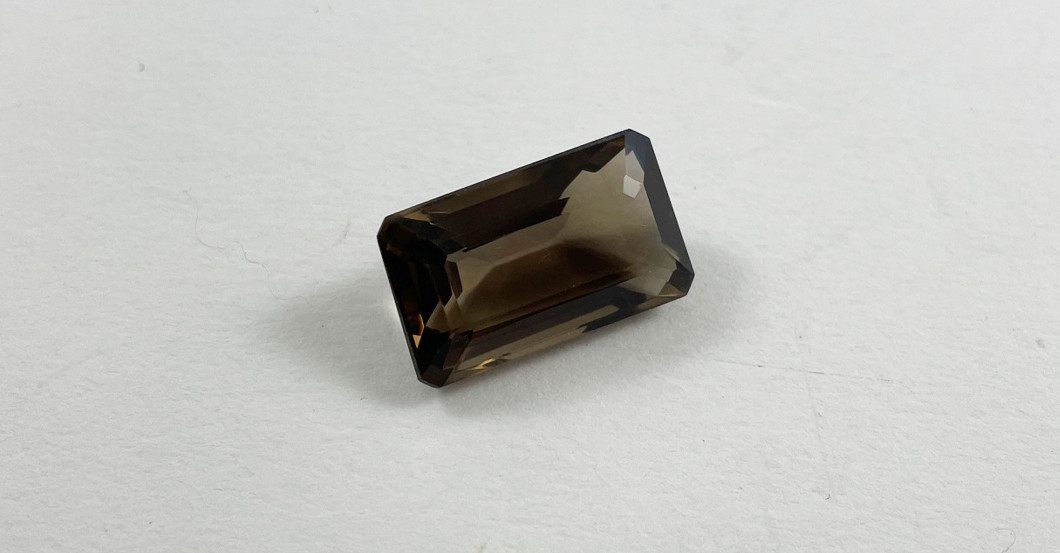 Rauchquarz Oktagon   Rauchquarz Oktagon