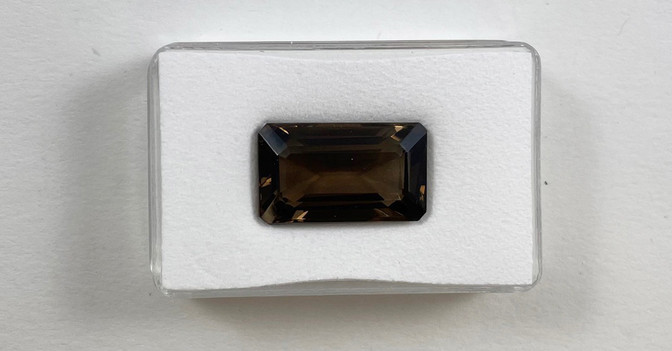 Rauchquarz Oktagon   Rauchquarz Oktagon