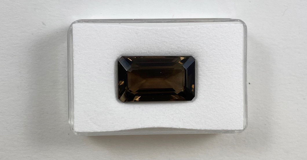 Rauchquarz Oktagon   Rauchquarz Oktagon