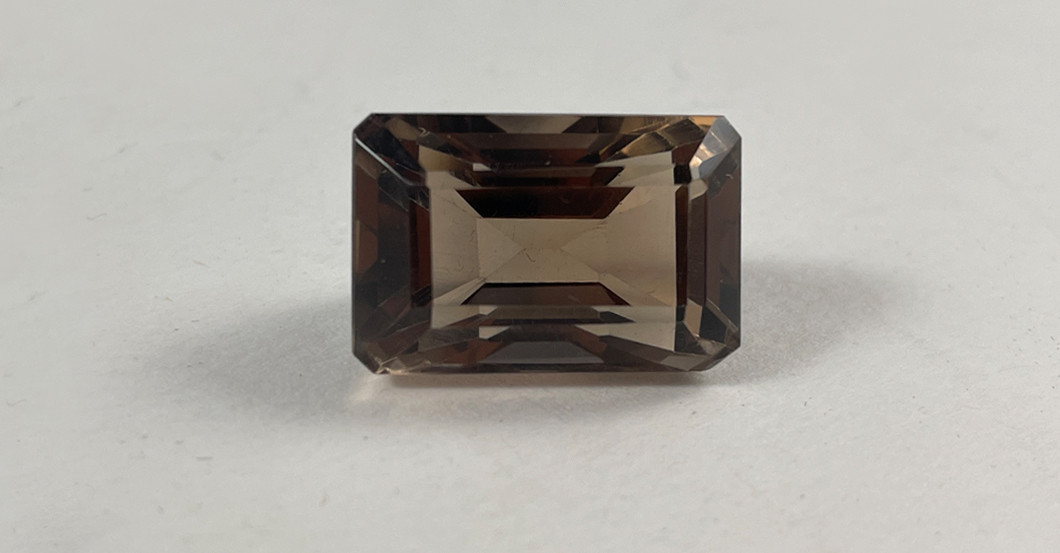 Rauchquarz Oktagon   Rauchquarz Oktagon