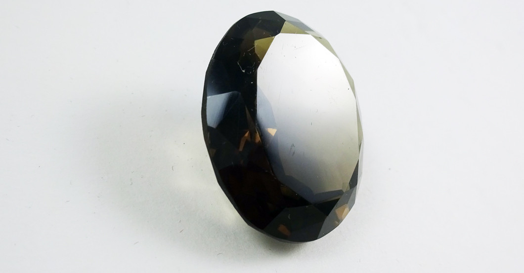 Rauchquarz oval   Rauchquarz oval
