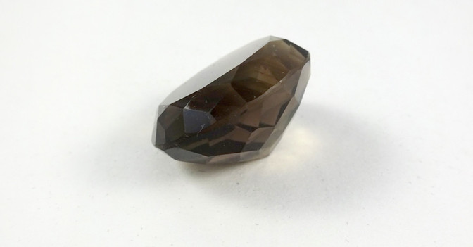 Rauchquarz oval   Rauchquarz oval