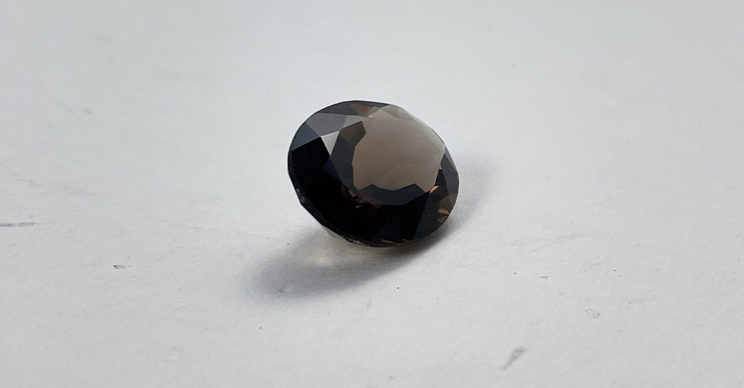 Rauchquarz oval   Rauchquarz oval