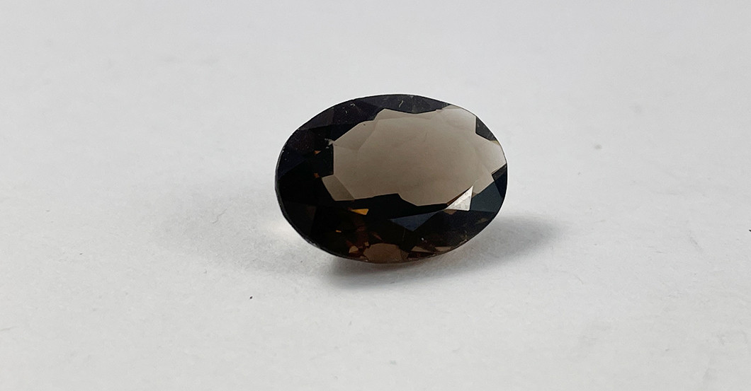 Rauchquarz oval   Rauchquarz oval