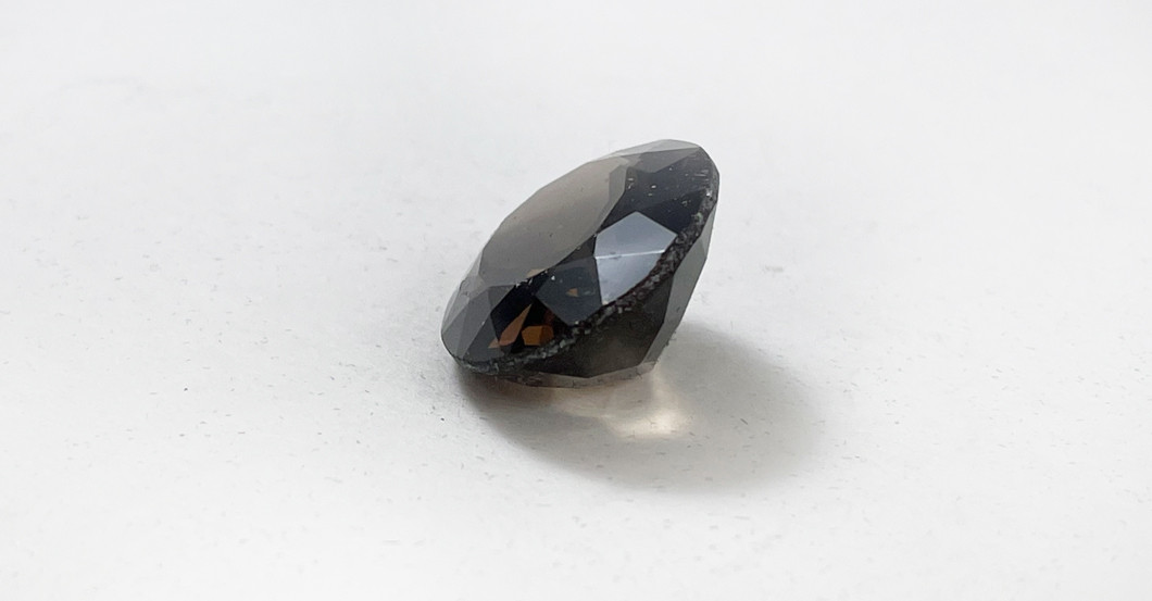 Rauchquarz oval   Rauchquarz oval