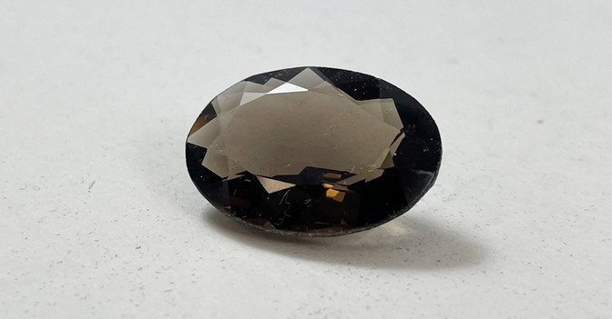Rauchquarz oval   Rauchquarz oval