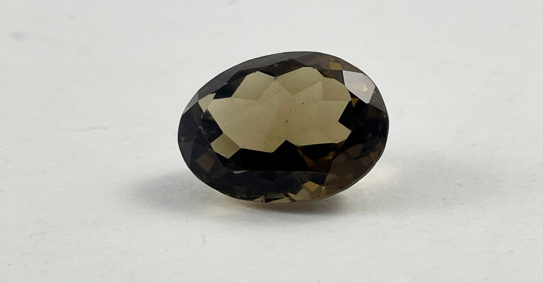 Rauchquarz Oval   Rauchquarz Oval