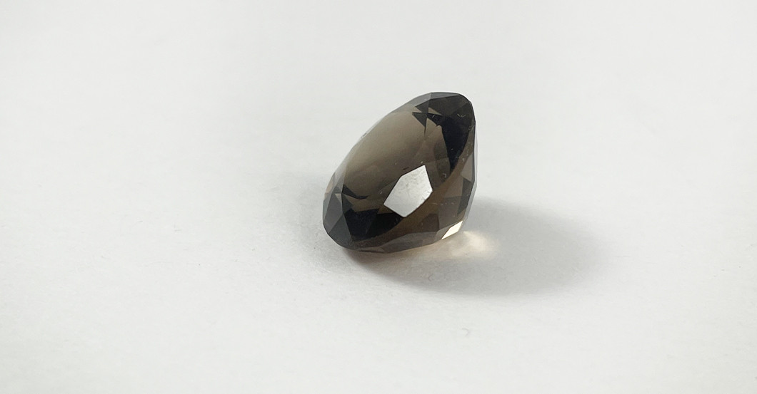 Rauchquarz rund   Rauchquarz rund