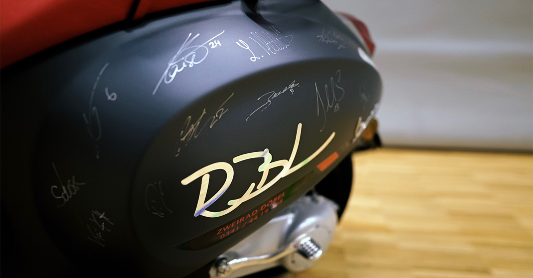 RB Leipzig Vespa   RB Leipzig Vespa