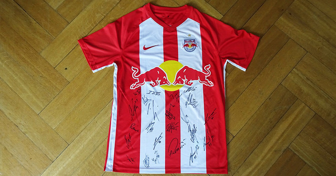  RB Salzburg teamsigniert 