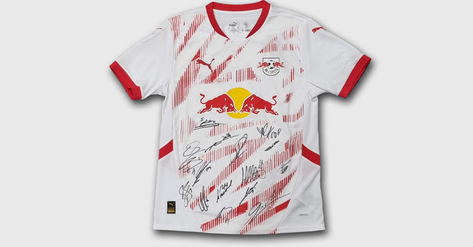  RBL Trikot Team signiert 