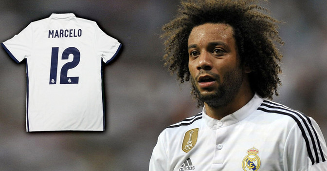 Real Trikot Marcelo    Real Trikot Marcelo
