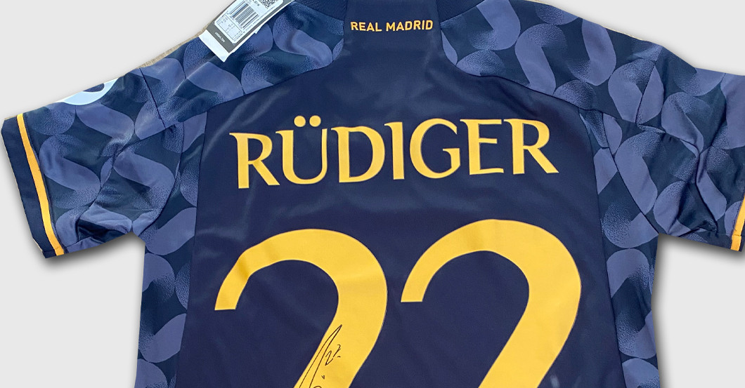 Real Trikot Rüdiger    Real Trikot Rüdiger