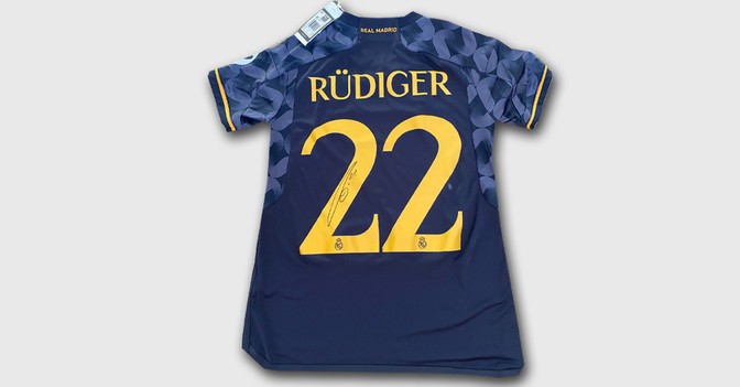 Real Trikot Rüdiger    Real Trikot Rüdiger