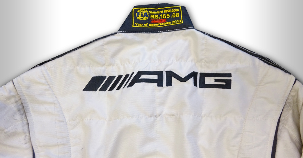 Rennanzug Bernd Schneider   Rennanzug Bernd Schneider