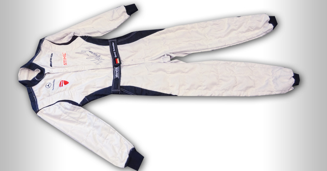 Rennanzug Bernd Schneider   Rennanzug Bernd Schneider