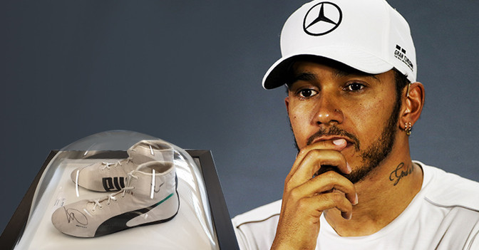 Rennschuhe Hamilton   Rennschuhe Hamilton