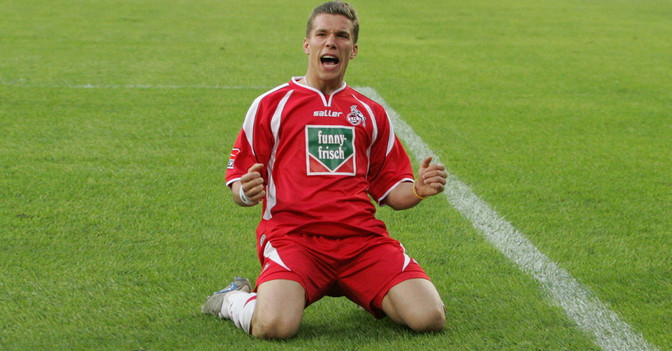 Lukas Podolski, Vissel Kobe, Original signiertes Trikot 2021/22