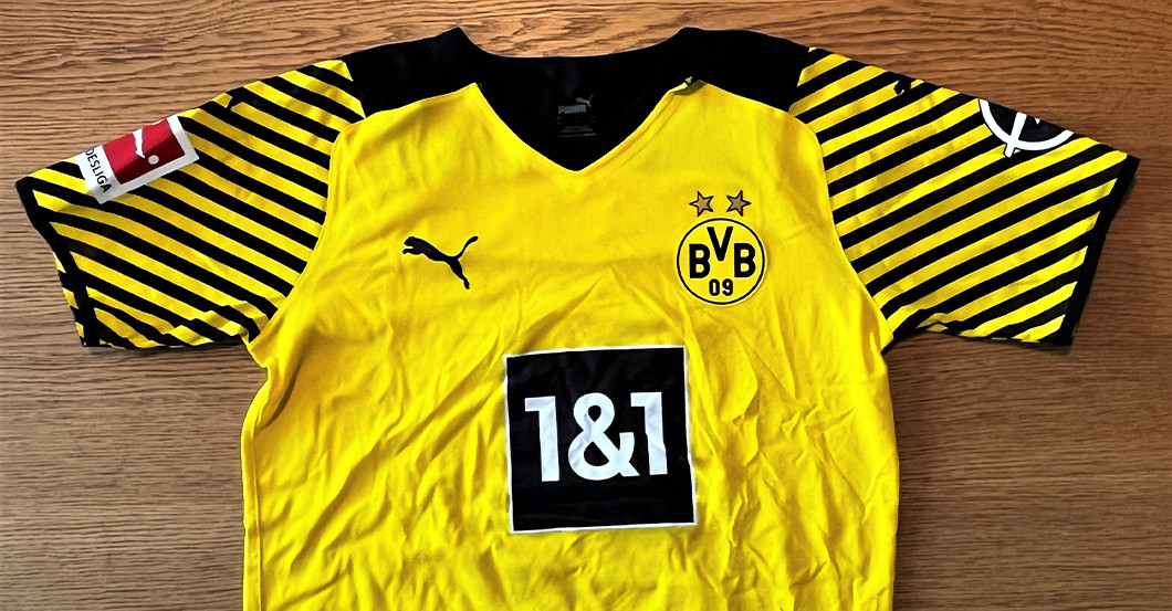  Reus Matchworn Trikot 