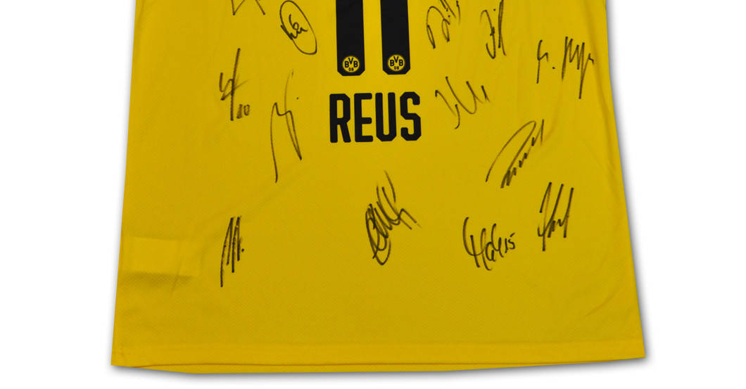 marco reus signed jersey