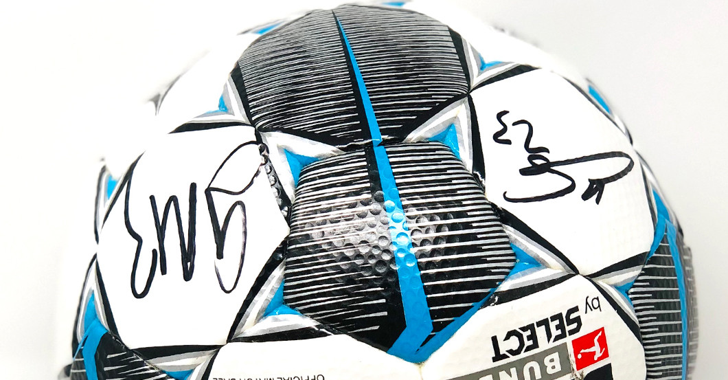 Revierderby Spielball BVB   Revierderby Spielball BVB