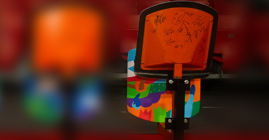 REWE Stuhl Audi Dome   REWE Stuhl Audi Dome