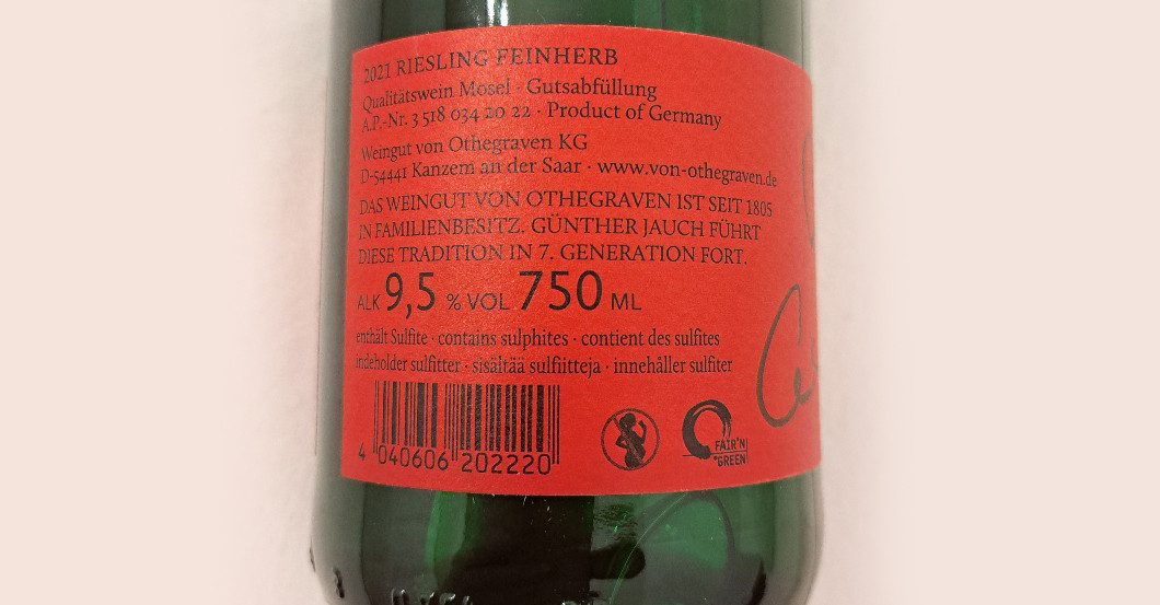 Riesling 2021 Jauch    Riesling 2021 Jauch