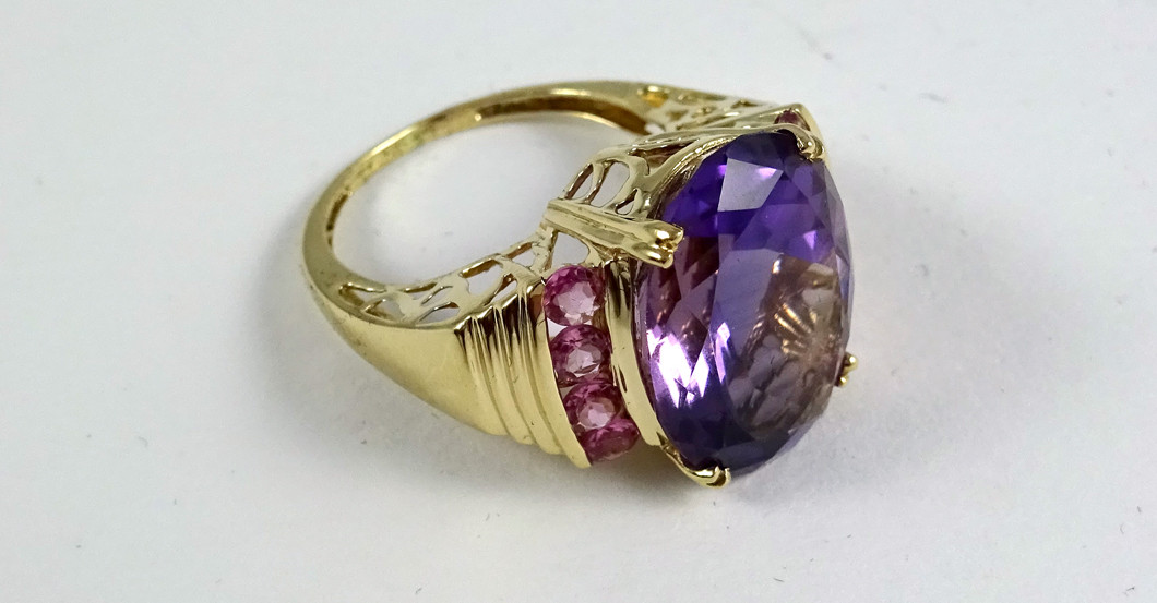 Ring Amethyst   Ring Amethyst