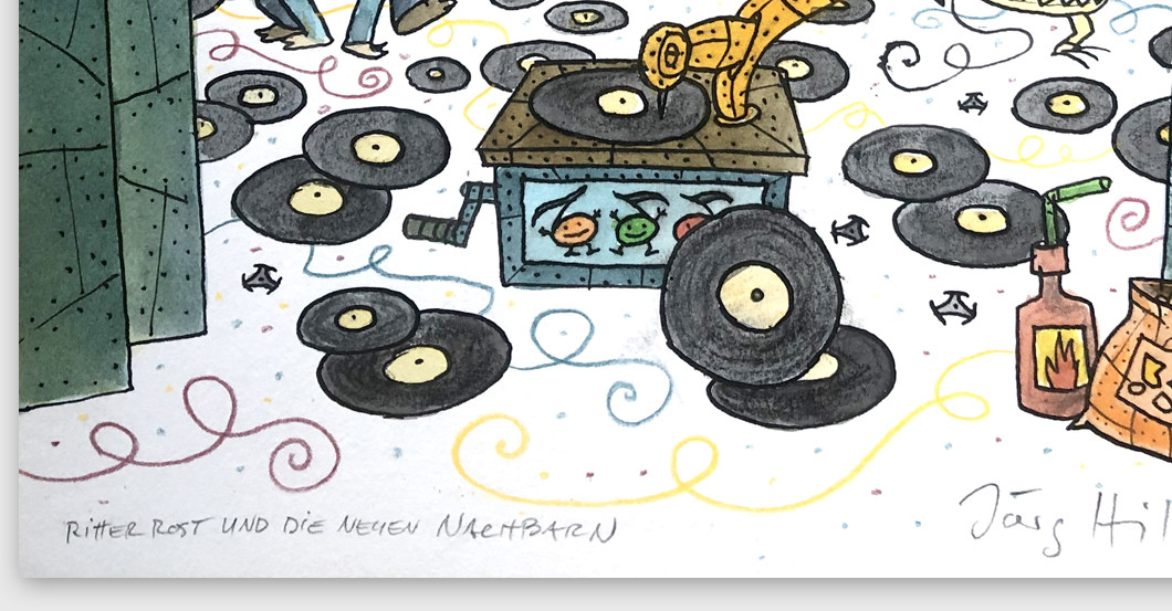  Ritter Rost Illustration 