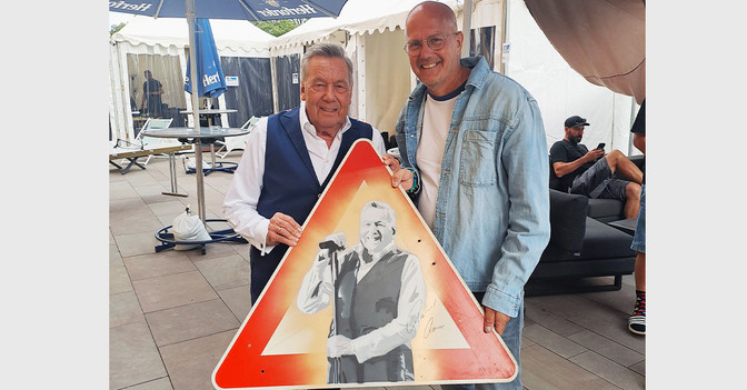  Roland Kaiser Schild 