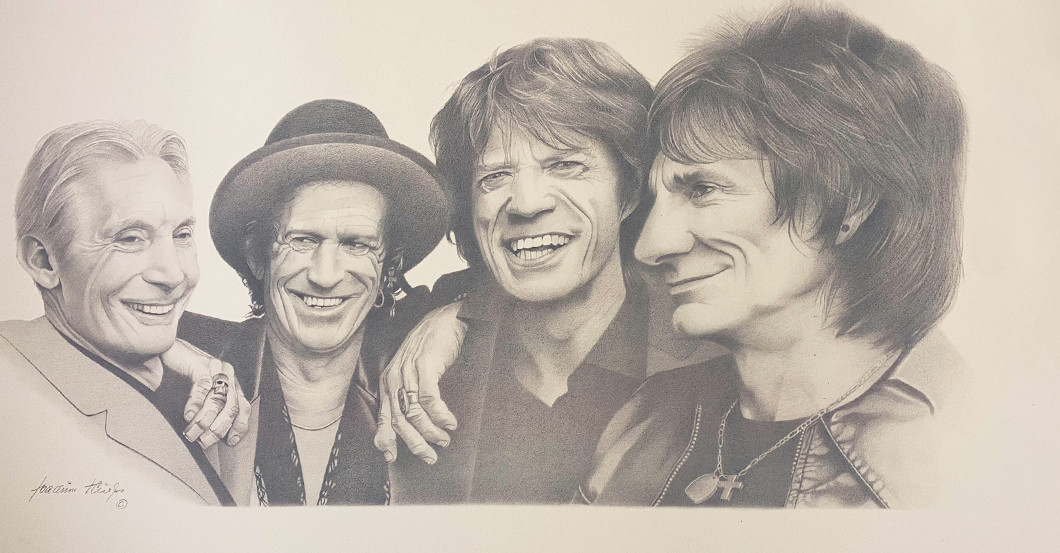  Rolling Stones Kunstdruck 