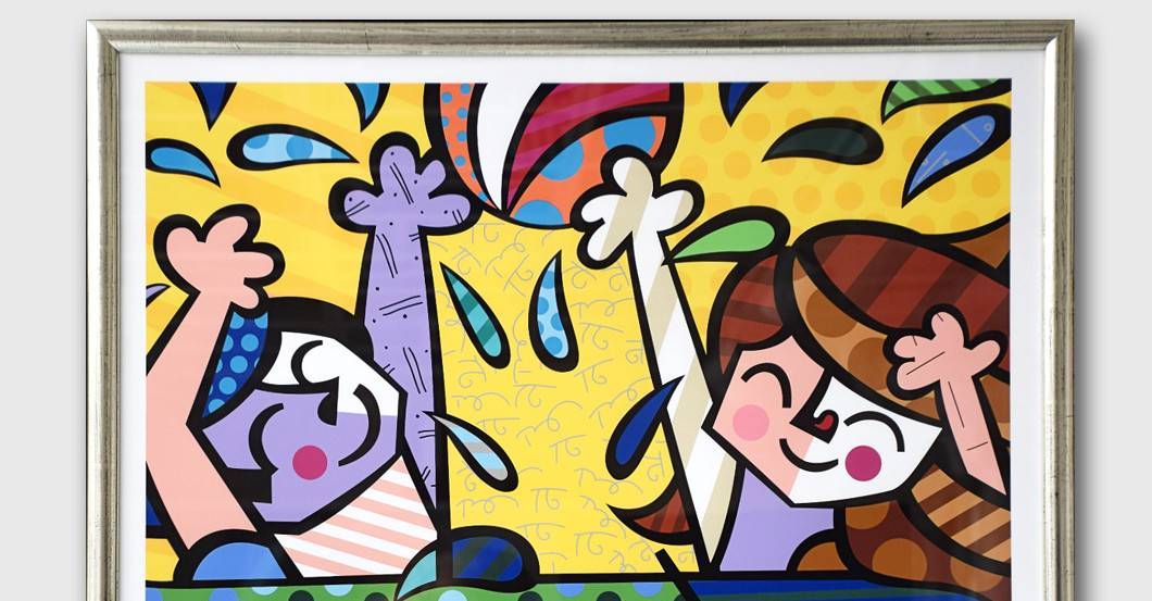  Romero Britto Swimmers 