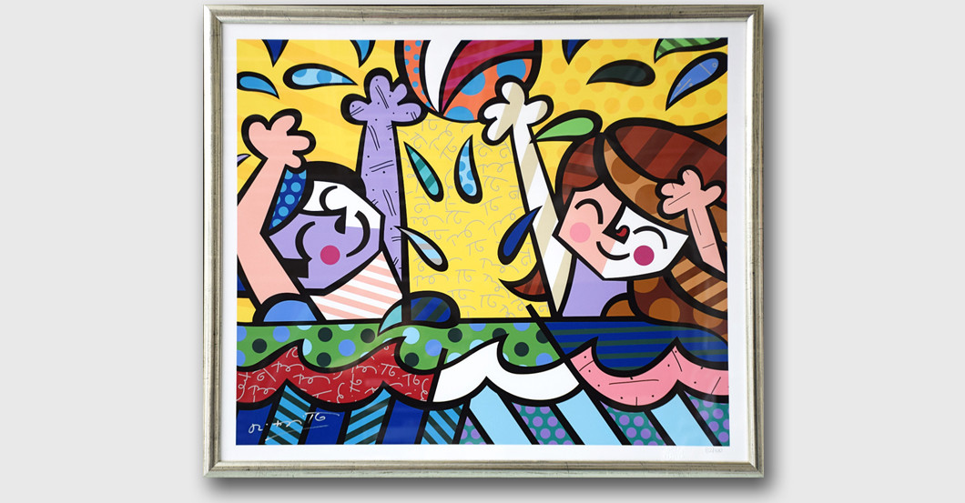  Romero Britto Swimmers 