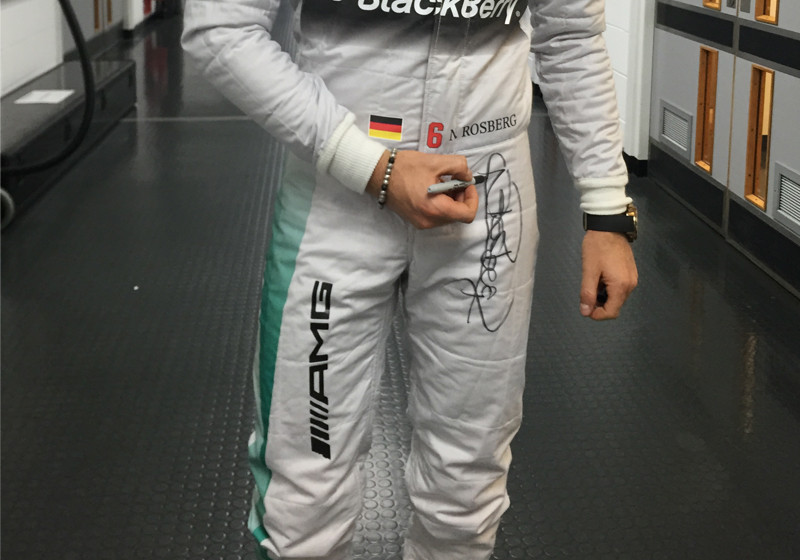 Rosbergs Rennanzug   Rosbergs Rennanzug