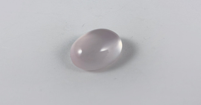 Rosenquarz oval   Rosenquarz oval