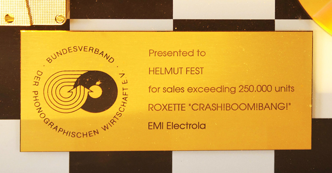 Roxette Gold Award   Roxette Gold Award