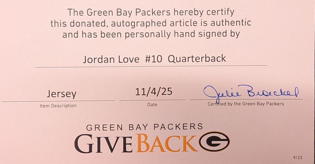  RTL Trikot Jordan Love 